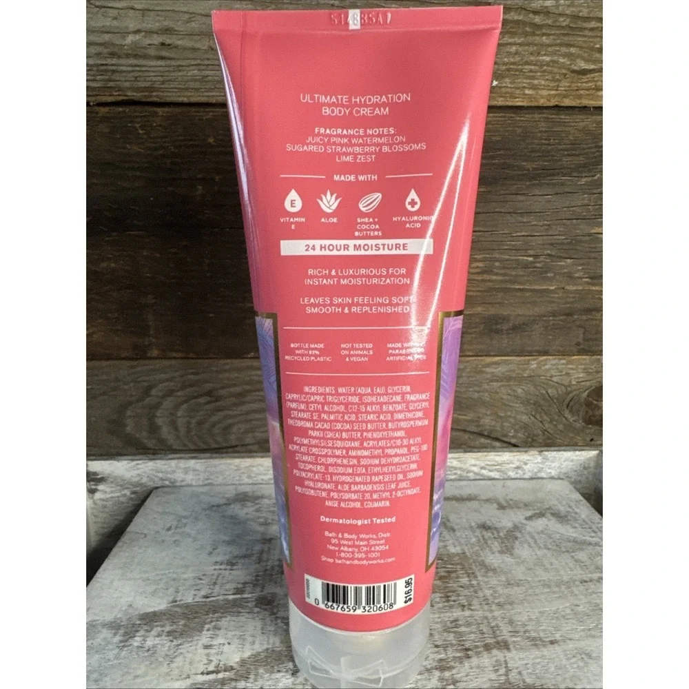Bath & Body Works Pink Watermelon Blast Body Cream | MSRP =‎ $17